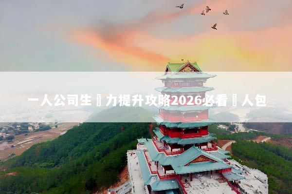 一人公司生產力提升攻略2026必看懶人包